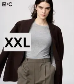 ユニクロ c 極暖ヒートテックカシミヤブレンドクルーネックT