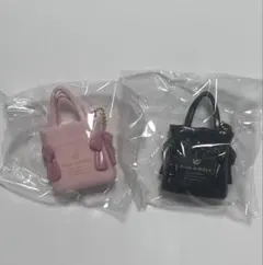 【jujun様専用】ダブルリボンギャザートートバッグ チャーム2個セット
