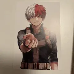 僕のヒーローアカデミア　42巻　特典　イラストカード　轟焦凍