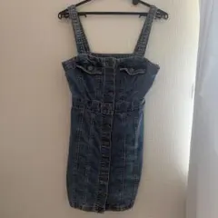 H&M デニム ワンピース S