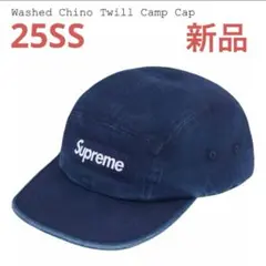 新品 Supreme Washed Chino Twill Camp Cap