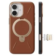 TORRAS iPhone 17 ケース レザー MagSafe 耐衝撃 茶色