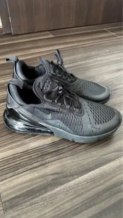 NIKE AIR MAX 270 ALL BLACK US9.5 美品 ナイキ