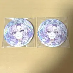 にじさんじ ART OF NIJISANJI 缶バッジ　壱百満天原サロメ 2点