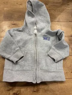 GAP グレー フード付きトレーナー 12-18ヶ月