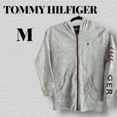 TOMMY HILFIGER グレー パーカー M