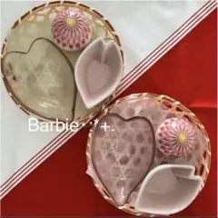 桜小鉢❇︎手毬蓋付小鉢❇︎竹籠セット　新品、未使用のサムネイル