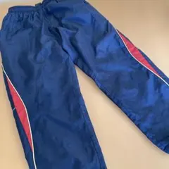 X-TEAM SPORTS冬用ウインドブレーカーパンツ130ネイビー