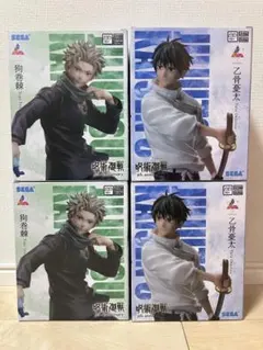 呪術廻戦 乙骨憂太 狗巻棘 Luminasta フィギュア 4個セット