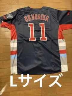Lサイズ　東京ヤクルトスワローズ 奥川恭伸選手　ユニフォーム 11のサムネイル