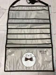 収納　ウォールポケット　猫