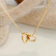 【新品】ゴールド ハート型 ネックレス