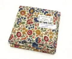 新品未使用 LIBERTY リバティ 大人のガーゼ ハンカチ クリーム