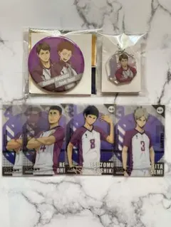 【まとめ売り】ハイキュー！！　白鳥沢学園　牛島若利、天童覚、五色工、瀬見英太　他