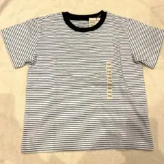 MUJI ストライプ Tシャツ 110