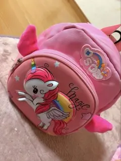 子供用 ユニコーンリュック ピンク 女の子