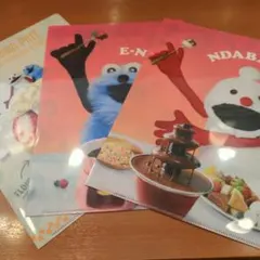 パペットスンスン セブンイレブン クリアファイル 3種類