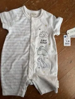 新品タグ付 ベビーザらス First Closet 恐竜 ロンパース 70サイズ