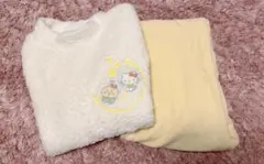 ユニクロ　フリースパジャマ　130