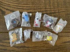 テ*ト様 ガチャガチャ めじるしアクセサリー 9個セット まとめ売り