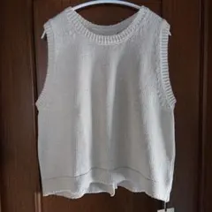 studio CLIP 3G コットンリリヤーンベスト