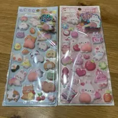 クーリア　もぐもぐアニマルパーティー　ピンキーうさちゃん　2枚