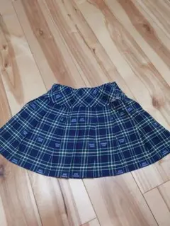 ミキハウス チェック柄スカート S