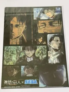 進撃の巨人　リヴァイ　クリアファイル　セガ