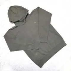 【美品】ノースフェイス ヘビーコットン フーディー L カーキ NT32001