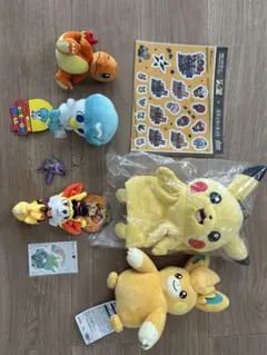 ポケモン　ぬいぐるみ　ステッカー　キーホルダー　シール　まとめ売りのサムネイル
