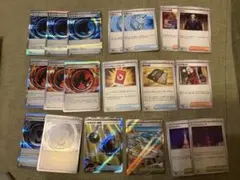 SR R などポケモンカードゲーム エネルギーセット　汎用デッキパーツ　サポート