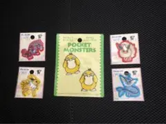 ポケットモンスター ワッペン5枚セット