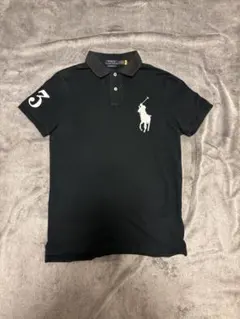 RALPH LAUREN ビッグポニー ポロシャツ ブラック y2k swag