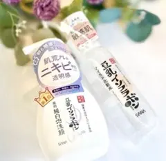 新品同✩SANA なめらか本舗　豆乳イソフラボン　純白泡洗顔&マイルド化粧水ＮＣのサムネイル