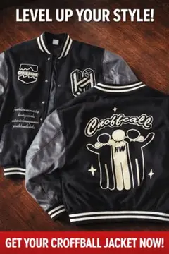 Croffball スタジャン Mサイズ