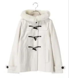 【新品・未使用】ダッフルコート（アイボリー）