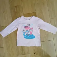 ドキンちゃん コキンちゃん 長袖Tシャツ 90 ピンク