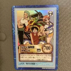 【美品】ワンピース カードダス ルフィ海賊団 海賊の宴 S01