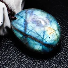 ラブラドライト 鉱物標本 原石 ペンダント 8 水晶 パワーストーン 天然石