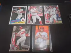 【MLB】マイク・トラウト トレカ5枚セット