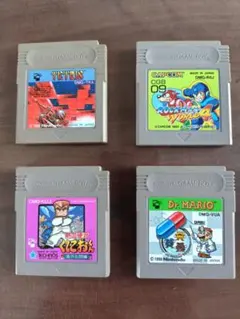 ゲームボーイソフト4本セット