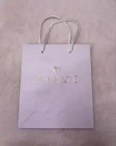 DECORTÉ ショップ袋 ホワイト
