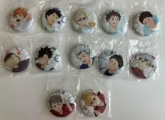 ハイキュー‼︎ トレーニングメニュー 缶バッジ 全