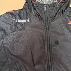 hummel ウィンドブレーカー ブラック・レッド