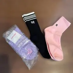 新品ラブトキ他　ガールズソックス3足