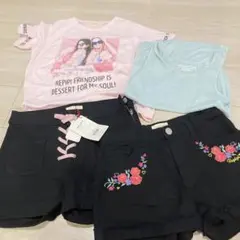 新品未使用含むレピピアルマリオ　短パン　Tシャツ4点セットSサイズ
