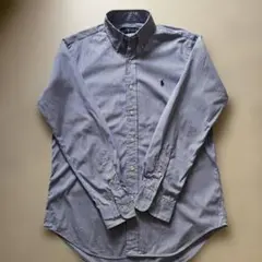 RALPH LAUREN ストライプ 長袖シャツ S