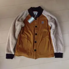新品未使用　フリースジャケット 150cm ブラウン