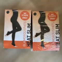 GLAMOROUS PATS HEAT SLIM L-LL ブラック