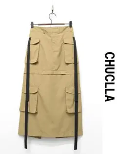 S285/美品 CHUCLLA カーゴデザイン 2wayタイトスカート Mのサムネイル